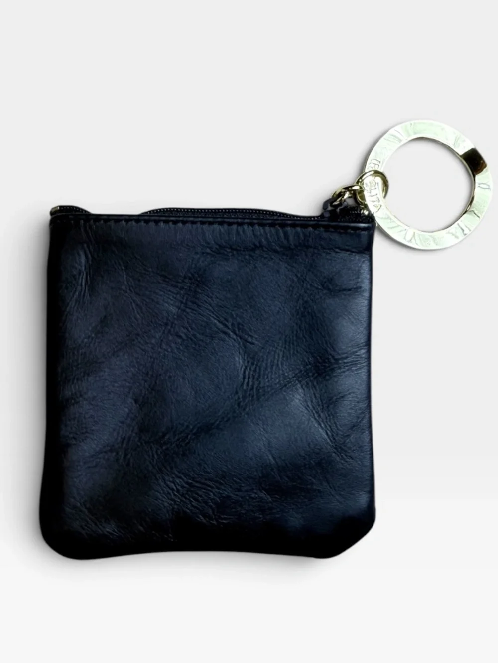 Ippolita Leather Coin Pouch Black